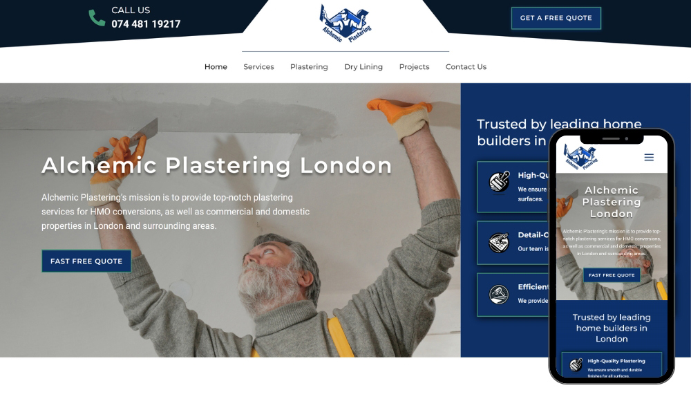 reklama firmy budowlanej w internecie w UK - agencja reklamowa w uk